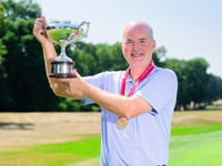Woking golfer crowned English Senior Men's Amateur Champion