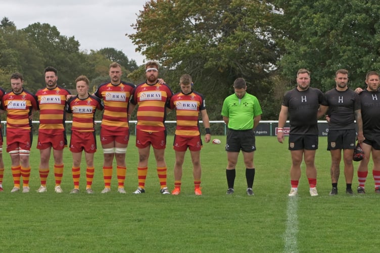 Chobham and Petersfield remember Chobham RFC legend Hugh Norman-Walker (Photo: John O'Brien)