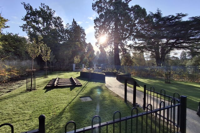 Reflective garden at Brookwood unveiled