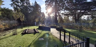 Reflective garden at Brookwood unveiled