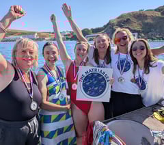 Mother-daughter team conquers English Channel