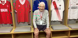 Goal-den day former footballer makes triumphant return to old club