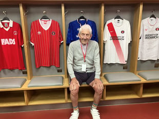 Goal-den day former footballer makes triumphant return to old club