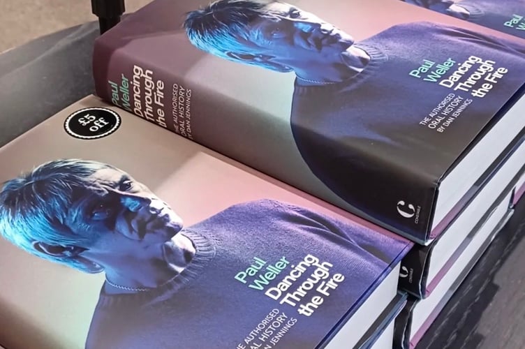 Paul Weller book Woking Waterstones