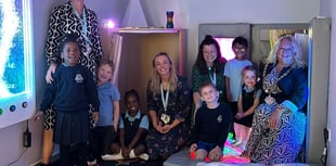 Woking mayor goes back to school to open sensory room