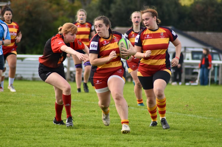 Action from Chobham's 62-17 win against London Welsh (Photo: Lucy Boughen)