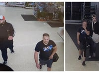 Images released following knifepoint robbery in Surrey supermarket