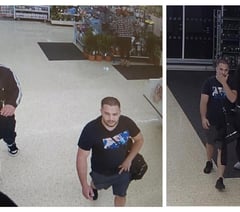 Images released following knifepoint robbery in Surrey supermarket