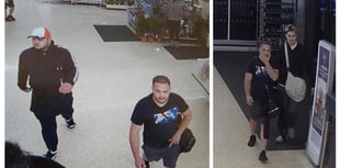 Images released following knifepoint robbery in Surrey supermarket