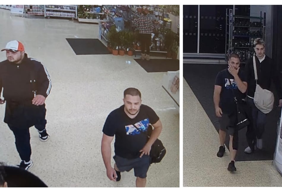 Images released following knifepoint robbery in Surrey supermarket