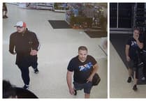 Images of trio released following knifepoint robbery in Surrey supermarket
