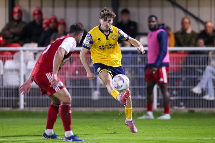 Matt Ward gets Woking on the front foot (Photo: Phil Fiddes)