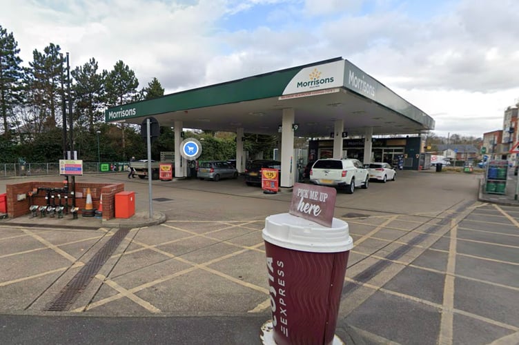 Morrisons Petrol Station Woking