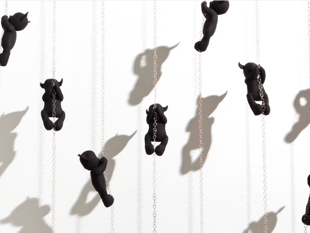 Childlike objects explore themes linked to concepts of memory and home