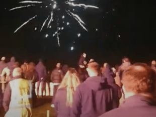 WATCH: Community triumphs as Ripley Bonfire defies arson attack