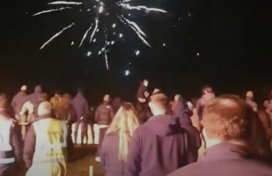 WATCH: Community triumphs as Ripley Bonfire defies arson attack