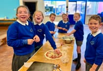 Horsell pupils enjoy a slice of Roman history from pizzeria