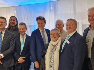 Reform UK deputy leader Richard Tice addresses Surrey members