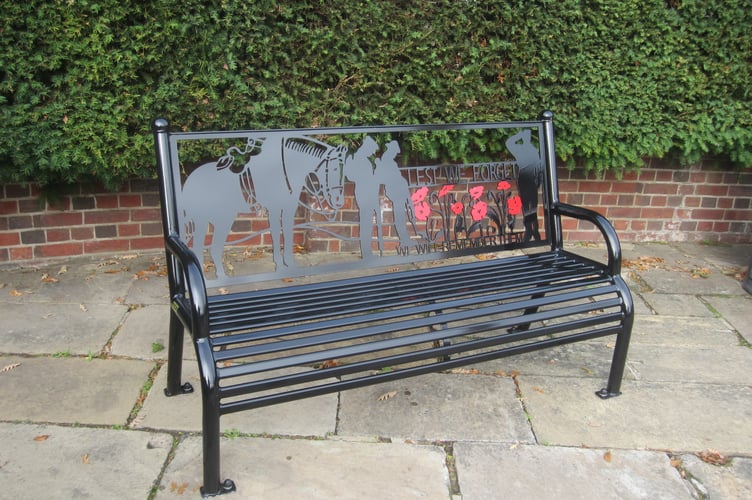 Horsell Memorial Bench PIC2