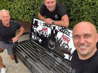 Footballer sets benchmark with poignant addition to war memorial