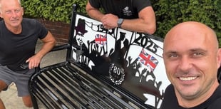 Footballer sets benchmark with poignant addition to war memorial