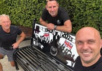 Footballer sets the benchmark with poignant addition to Horsell War Memorial