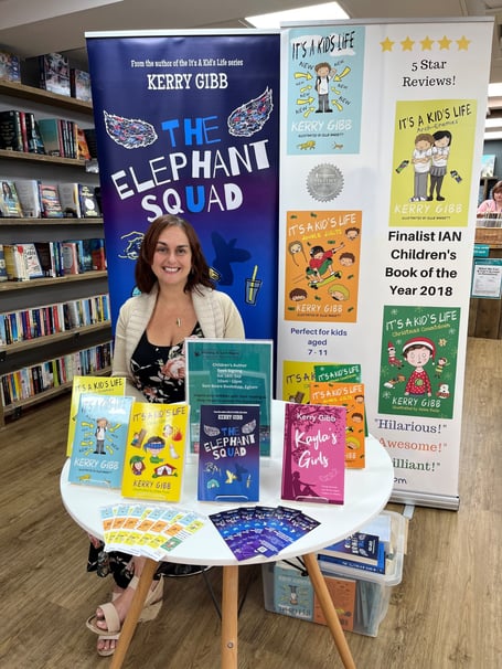 Book signing Kerry Gibb