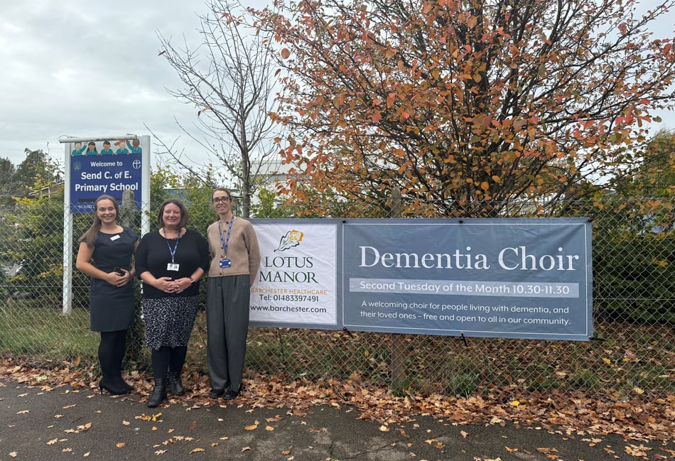 Young and old celebrate Christmas together at Lotus Manor