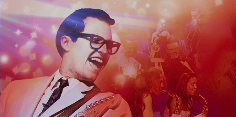 Poster for Buddy - The Buddy Holly Story.