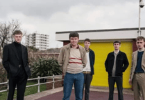 Post-punk pub rock swagger from Hotel Lux at Woking's Fiery Bird