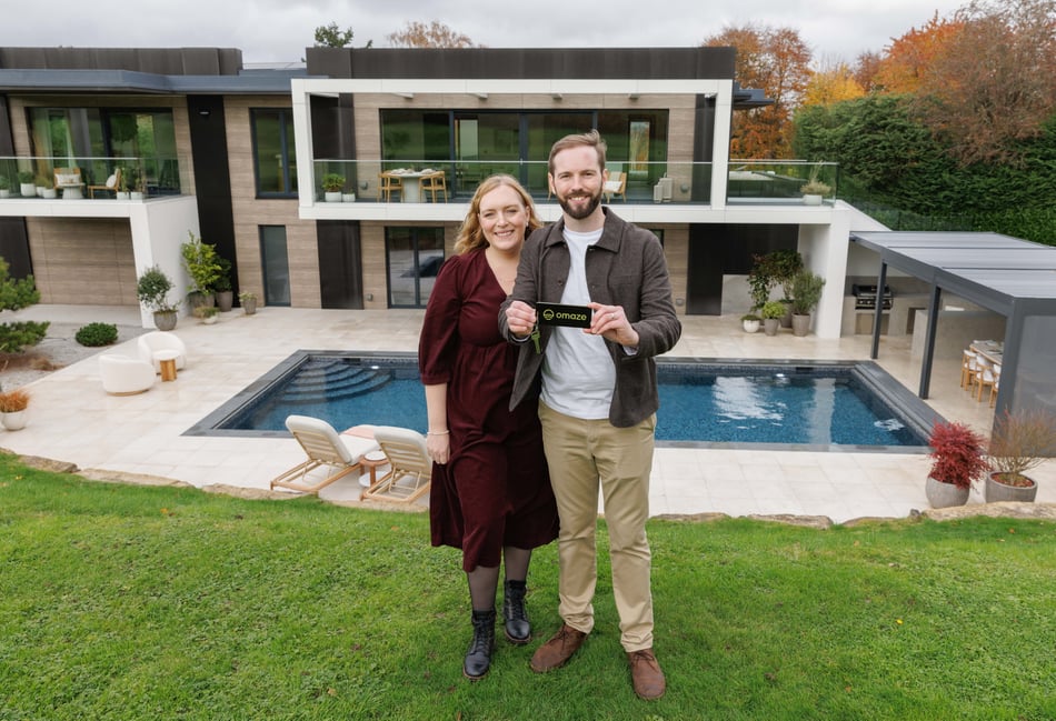 WATCH: NHS paramedic wins £4m Omaze home in Surrey Hills