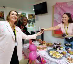 Cygnet Hospital Woking raises £408 for Breast Cancer Now