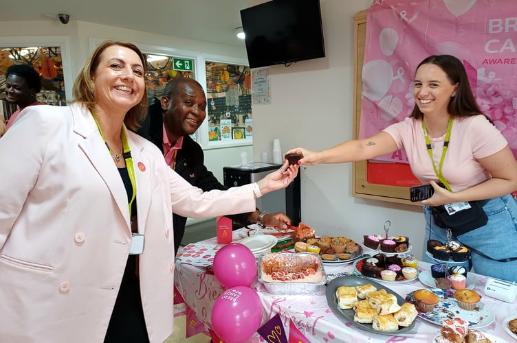 Cygnet Hospital Fundraiser Woking Breast Cancer