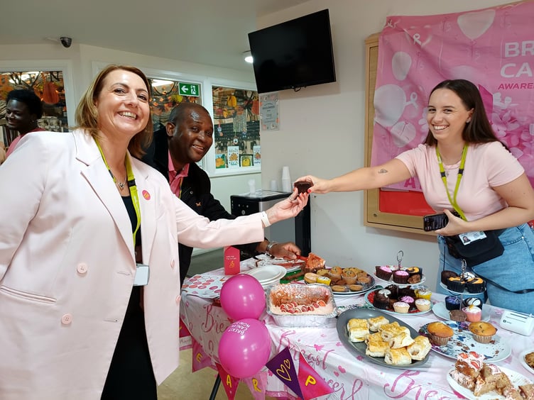 Cygnet Hospital Fundraiser Woking Breast Cancer
