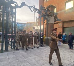 WATCH: Hundreds gather for Woking Remembrance Service