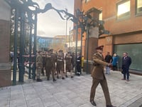 WATCH: Hundreds gather for Woking Remembrance Service