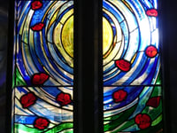 Woodham church unveils new stained-glass window