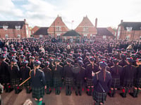 Gordon’s School holds Remembrance Service and parade