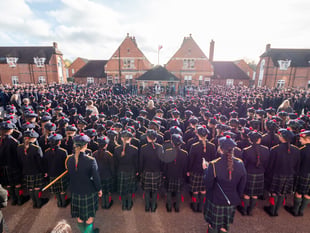 Gordon’s School holds Remembrance Service and parade