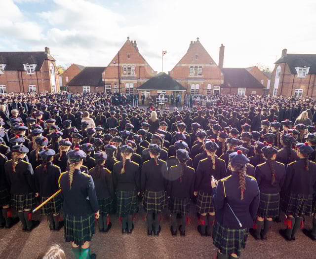 Gordon’s School holds Remembrance Service and parade