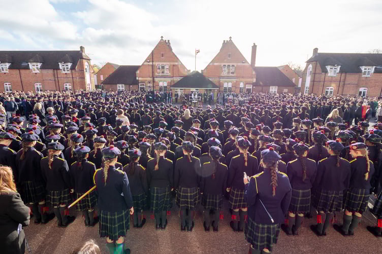 Gordon’s School holds Remembrance Service and parade