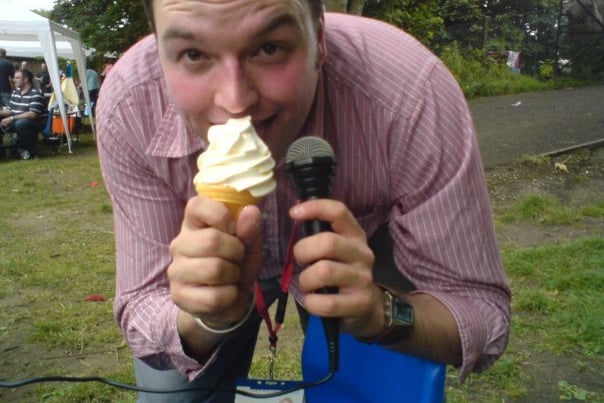 Jon Andrews on hospital radio