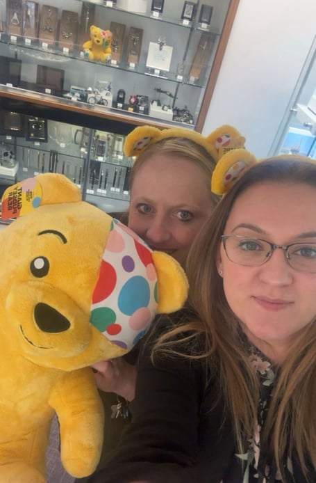 Pudsey Bear Hinds