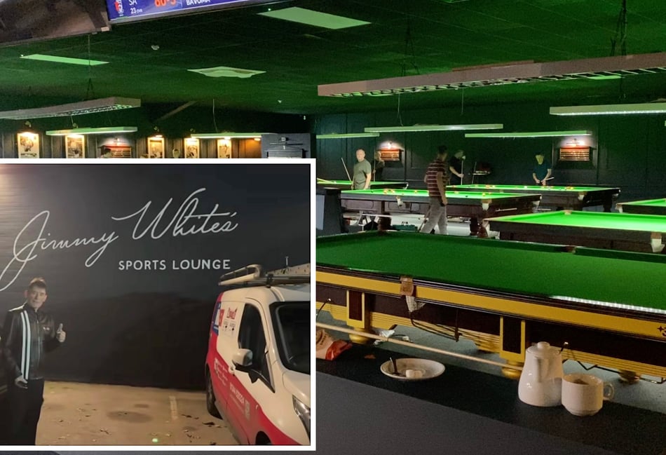 Baize of Glory as Jimmy White’s Sports Lounge comes to Woking