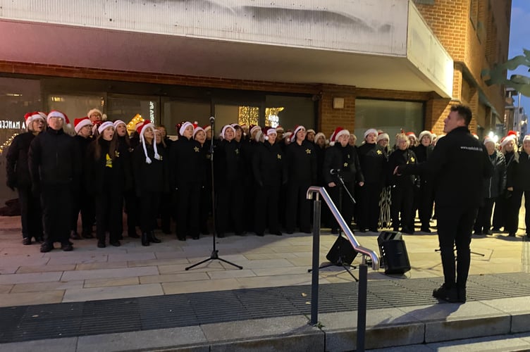 Rock Choir Woking Jubilee Christmas
