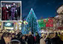 WATCH: The countdown is over as Woking's Christmas Lights are turned on
