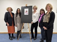 Survivor’s artwork leads new campaign in Woking against domestic abuse