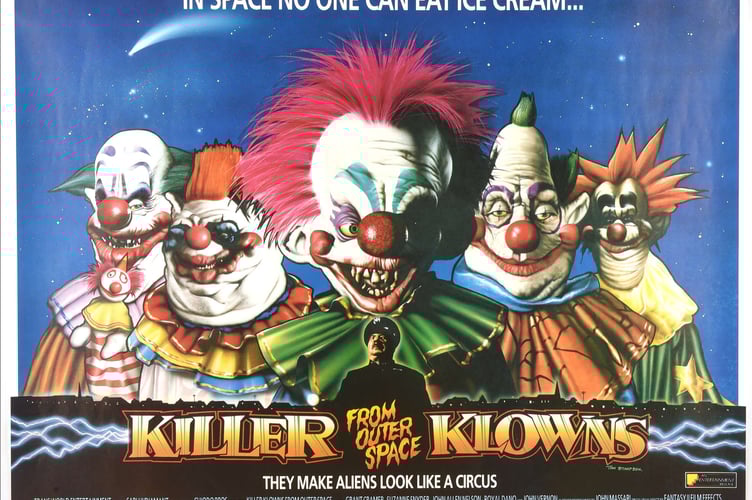 Killer Klowns from Outer Space (1988) – British Quad, £2,340