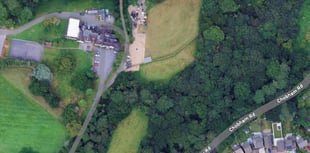 Gypsy and traveller site plan for Knaphill plot