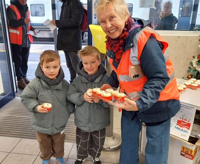West Byfleet Station celebrates 138 years with surprise party